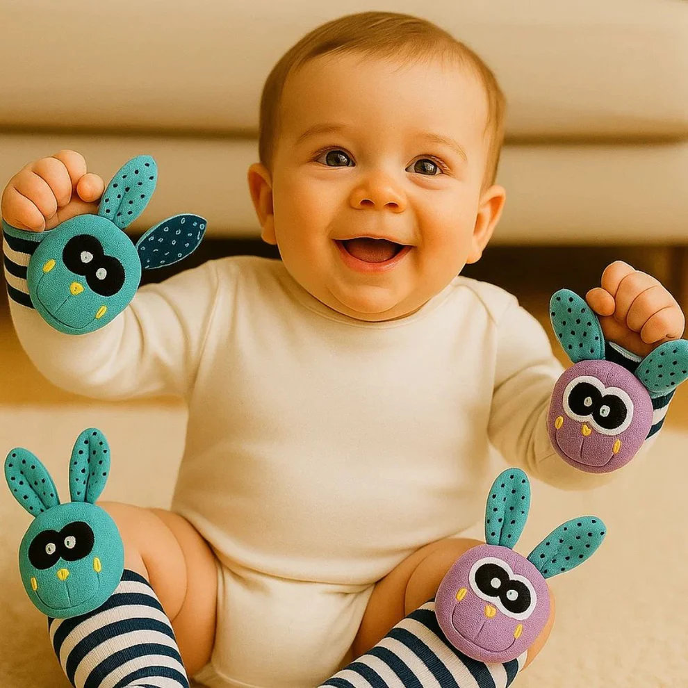 Gentle Joy Baby Rattle Set™