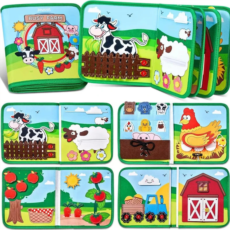 Farm Animal Adventure Busy Book™