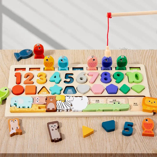 Shape & Number Learning Board™