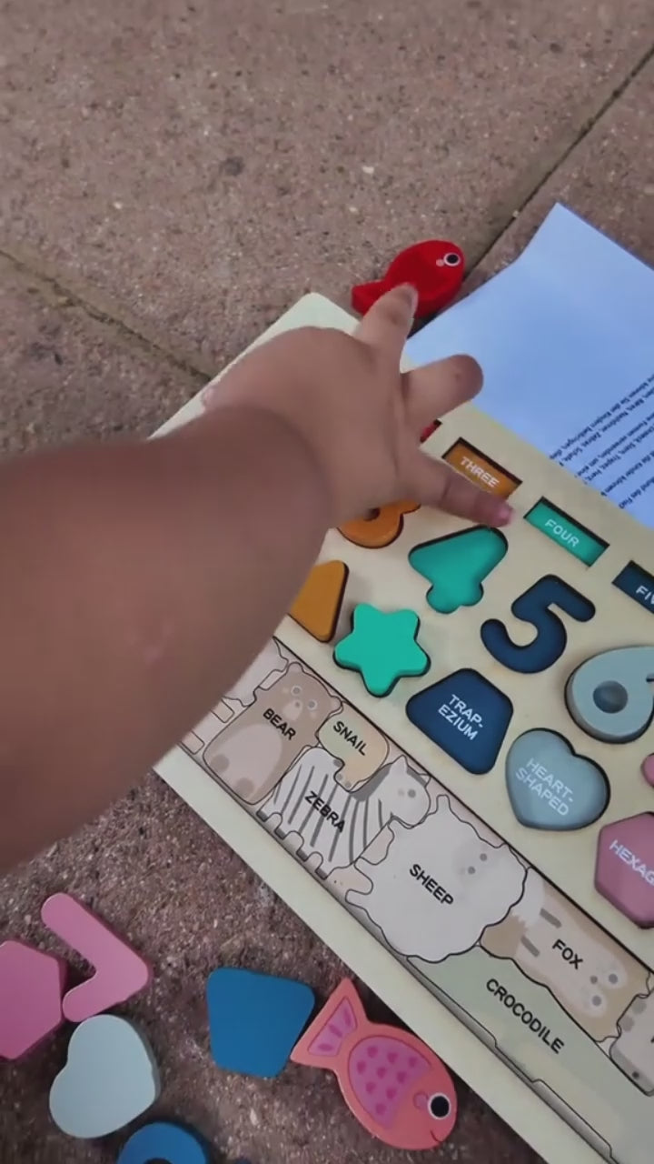 Shape & Number Learning Board™ video