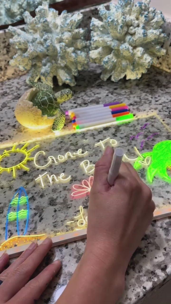 Glow & Create Message Board™ video