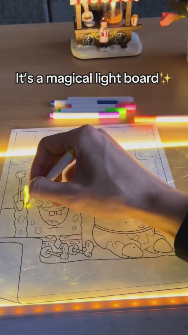 Glow & Create Message Board™ video