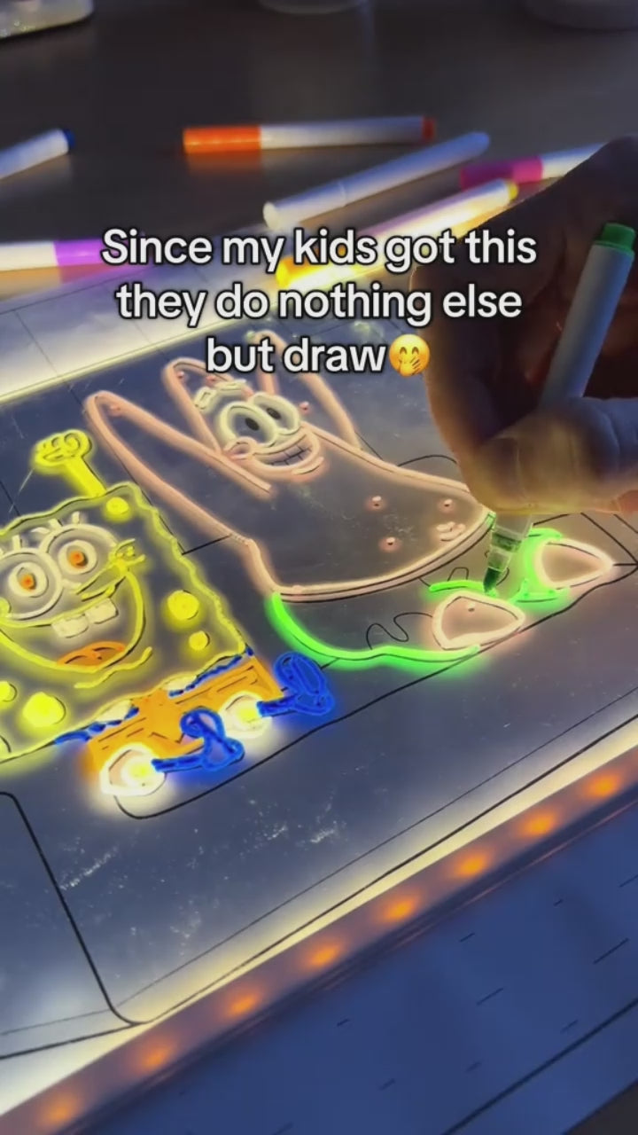 Glow & Create Message Board™ video